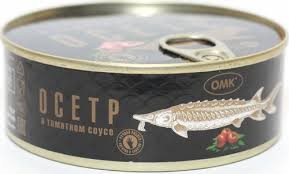 Ձկան պահածո «OМК Осетр» 245գ